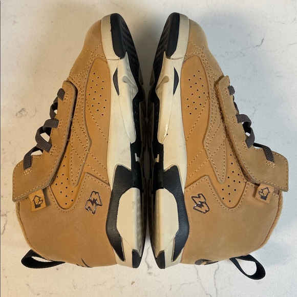 Air Jordan Jumpman MVP – ‘Flax/Baroque Brown” TD Size 10C - Picture 7 of 17